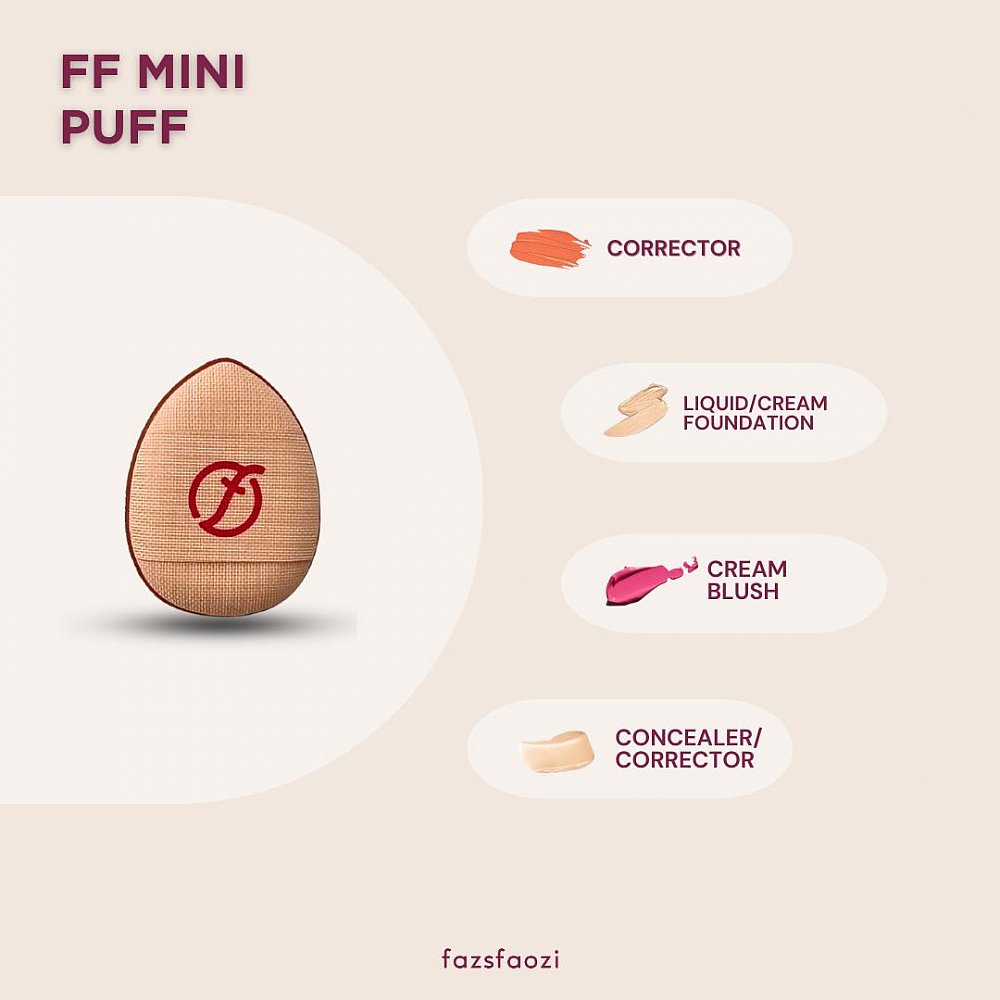 TRIO PUFF SET | Makeup Applicator